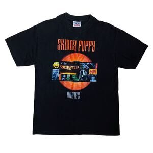 Skinny Puppy Vintage 90s Rabies Band Shirt Medium